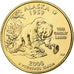Stati Uniti, Alaska, Quarter, 2008, U.S. Mint, Philadelphia, FDC, Rame ricoperto