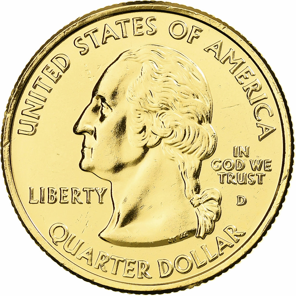 États-Unis, California, Quarter, 2005, U.S. Mint, Denver, golden, FDC