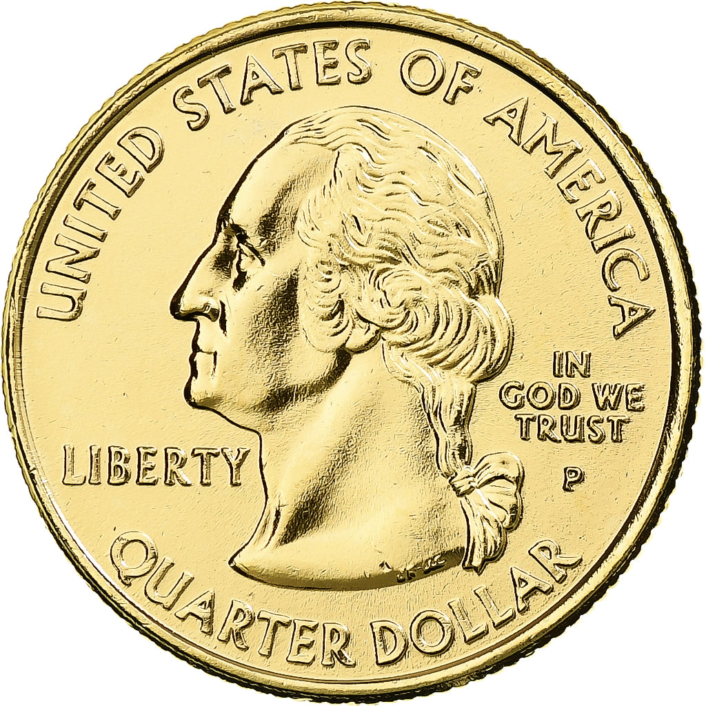 Estados Unidos da América, Ohio, Quarter, 2002, U.S. Mint, Philadelphia