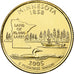 Stati Uniti, Minnesota, Quarter, 2005, United States Mint, Denver, FDC, Gold