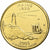 États-Unis, Maine, Quarter, 2003, U.S. Mint, Denver, golden, FDC, Cupronickel