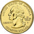 USA, Iowa, Quarter, 2004, United States Mint, Denver, MS(65-70), Pozłacany