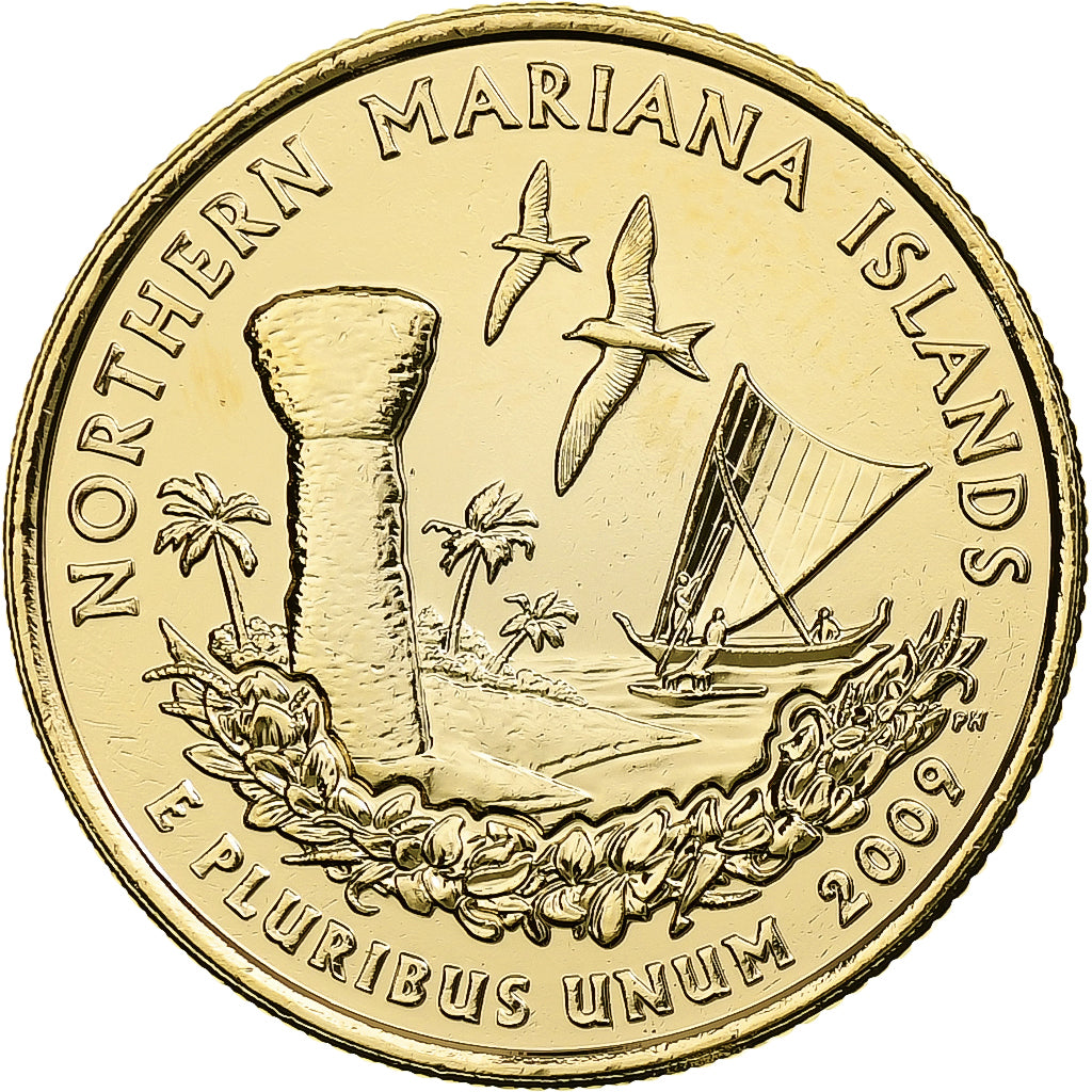 Estados Unidos da América, Quarter, Northern Mariana Islands, 2009