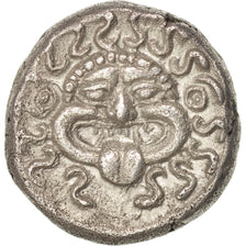 Thrace, Apollonia Pontica (390 BC), Drachm, Apollonia, BB+, Argento, SNG Cop:454