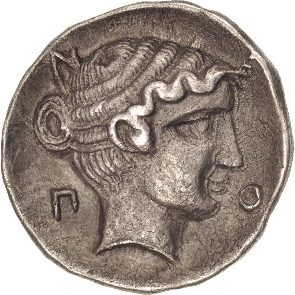 Monnaie, Macédoine, Hémidrachme, Neapolis, NGC, Ch AU, SUP, Argent, Gradée