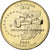 United States, Quarter, Indiana, 2002, United States Mint, Denver, Gold plated