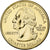États-Unis, Quarter, Indiana, 2002, United States Mint, Denver, Métal doré