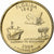Estados Unidos, Quarter, Florida, 2004, Philadelphia, Gold plated, FDC