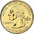 United States, Quarter, Mississippi, 2002, U.S. Mint, golden, Copper-Nickel Clad