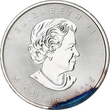 Canada, Elizabeth II, 5 dollars, 1 oz, Maple Leaf, 2015, Ottawa, Proof, Silver