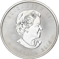 Canada, Elizabeth II, 5 dollars, 1 oz, Maple Leaf, 2015, Ottawa, Proof, Silver