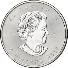 Canada, Elizabeth II, 5 dollars, 1 oz, Maple Leaf, 2015, Ottawa, Proof, Silver