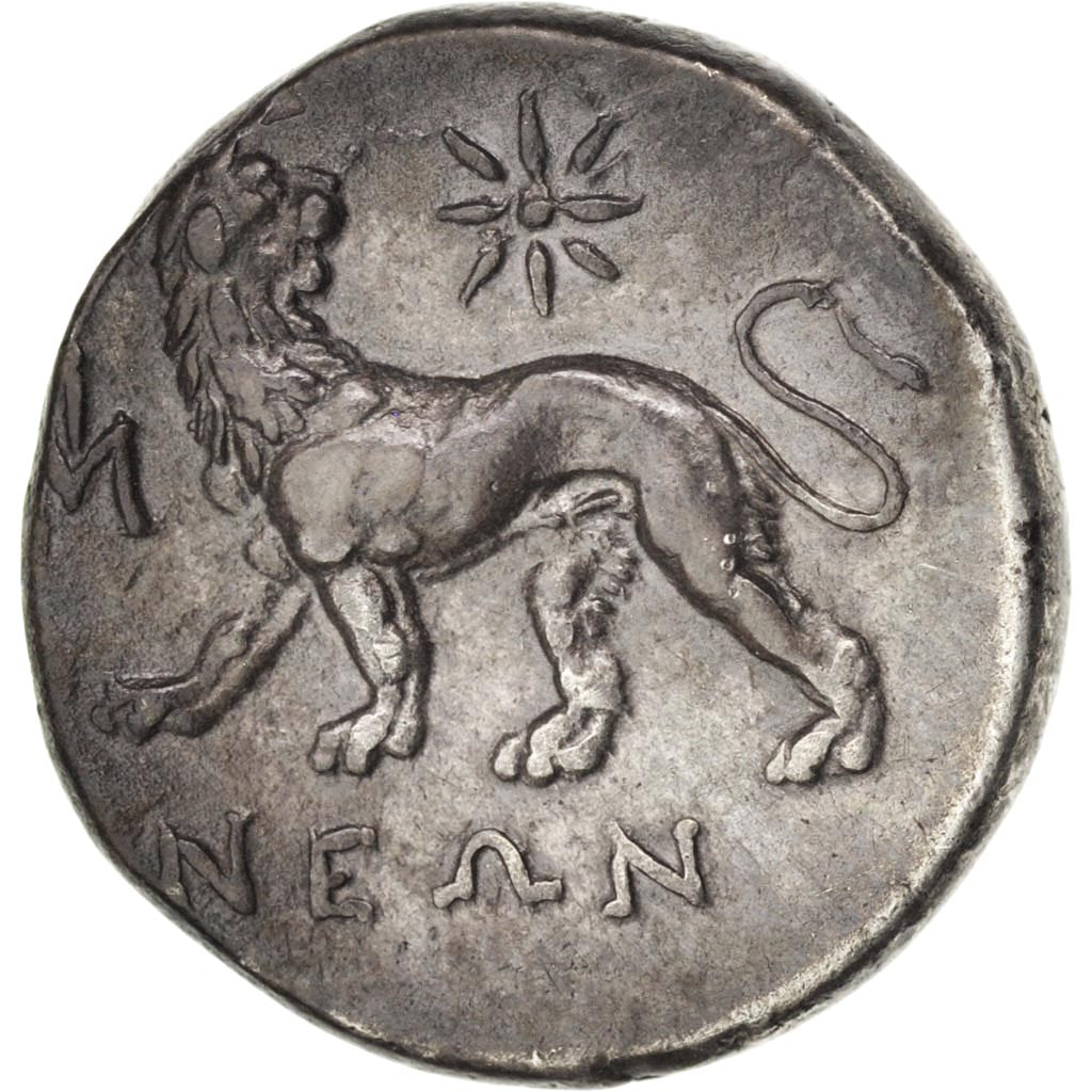 Ionia, Miletos, Drachm, Miletos, AU(50-53), Silver, 3.57