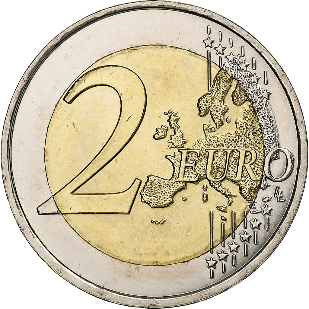 Monaco, 2 Euro, 2013, Paris, Bimetaliczny, MS(64)
