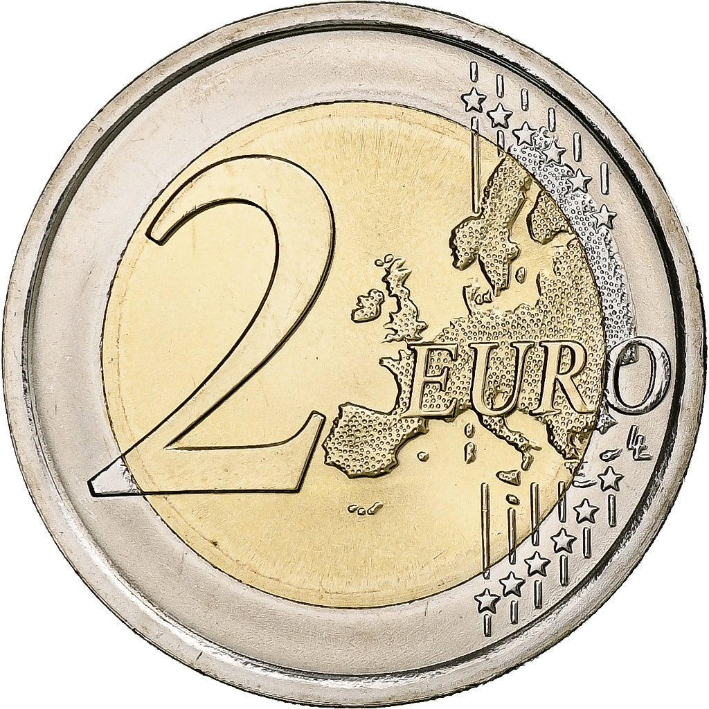 Italië, 2 Euro, 2018, Bi-Metallic, UNC-
