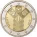 Letónia, 2 Euro, 2018, Bimetálico, MS(63), KM:New