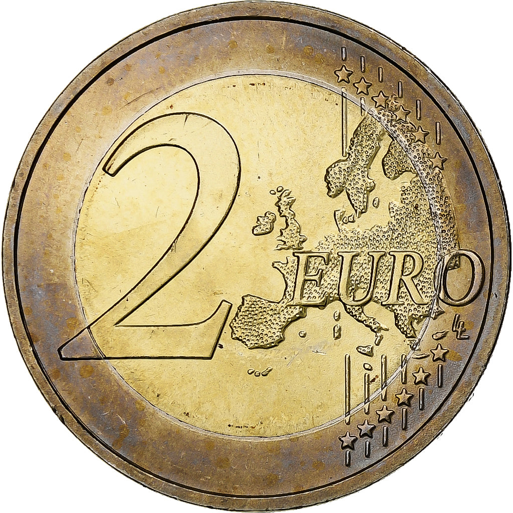 Niemcy, 2 Euro, 2015, Hambourg, Bimetaliczny, MS(63)
