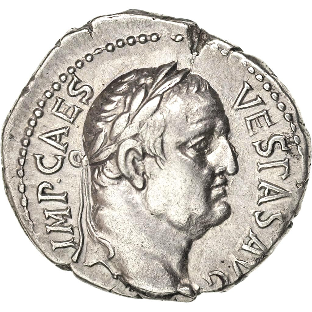 Vespasian, Denarius, Ephesos, AU(55-58), Silver, RIC #1399, 3.46