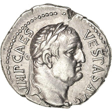 Vespasian, Denarius, Ephesos, AU(55-58), Silver, RIC #1399, 3.46