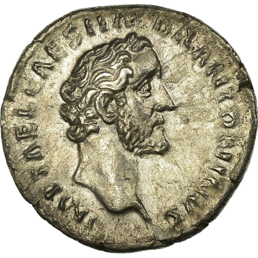 Coin, Antoninus Pius, Denarius, Rome, AU(50-53), Silver, RIC:25