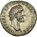 Coin, Antoninus Pius, Denarius, Rome, AU(50-53), Silver, RIC:25