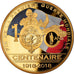 Francia, medalla, Fin de la Première Guerre Mondiale, 2018, SC+, Copper Gilt