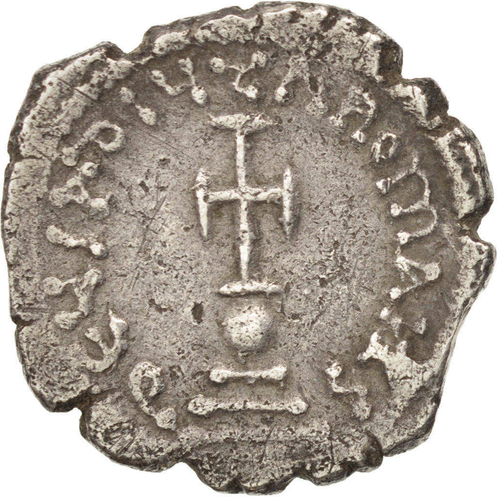 Constans II 641-668, Hexagram, Constantinople, EF(40-45), Silver, Sear #991,...