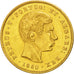 Munten, Portugal, Pedro V, 5000 Reis, 1860, Lisbon, PR, Goud, KM:505