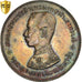 Thailand, Rama V Chulalongkorn, Token, 1880, PCGS, AU58BN, Bronze, Lecompte:3