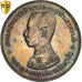 Thaïlande, Rama V Chulalongkorn, Jeton, 1880, PCGS, AU58BN, Bronze, Lecompte:3