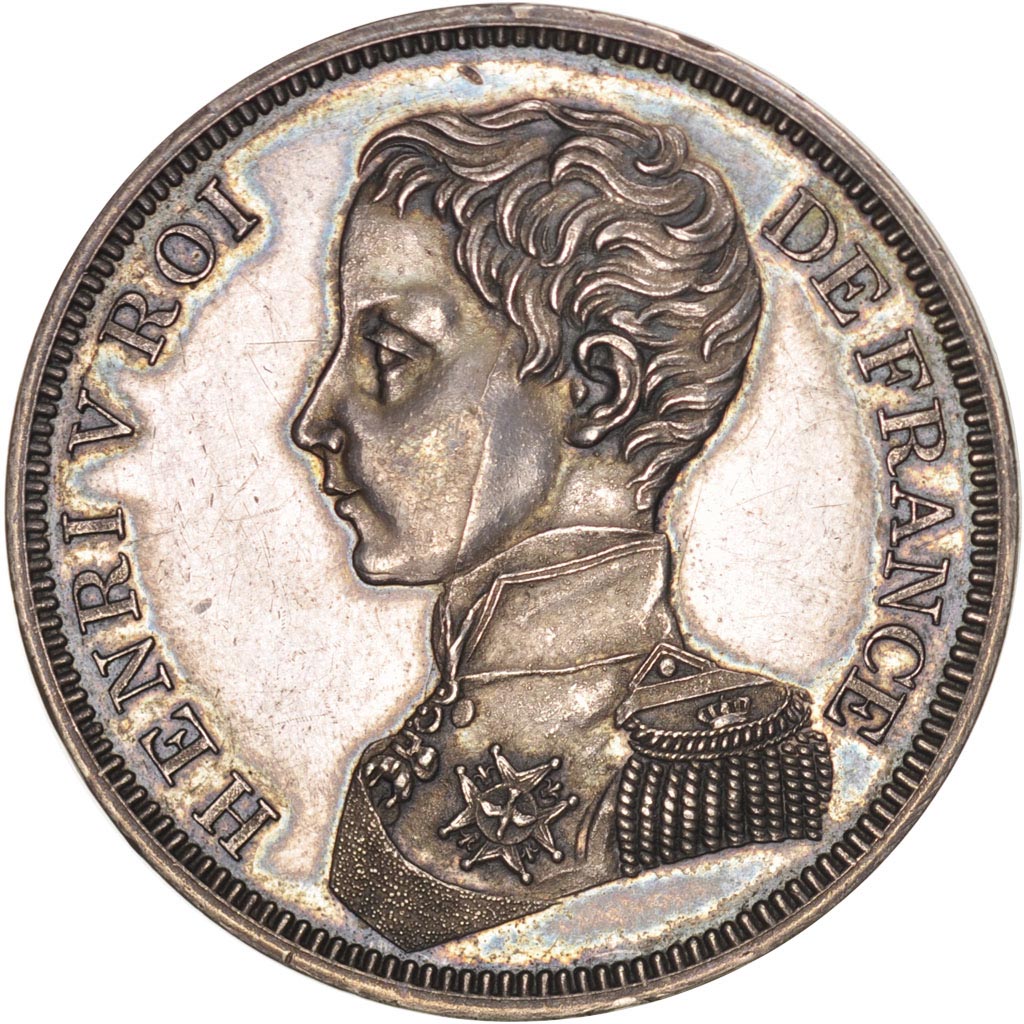 FRANCE, 5 Francs, 1832, KM #35c, MS(63), Silver, Gadoury #651P, 62.52