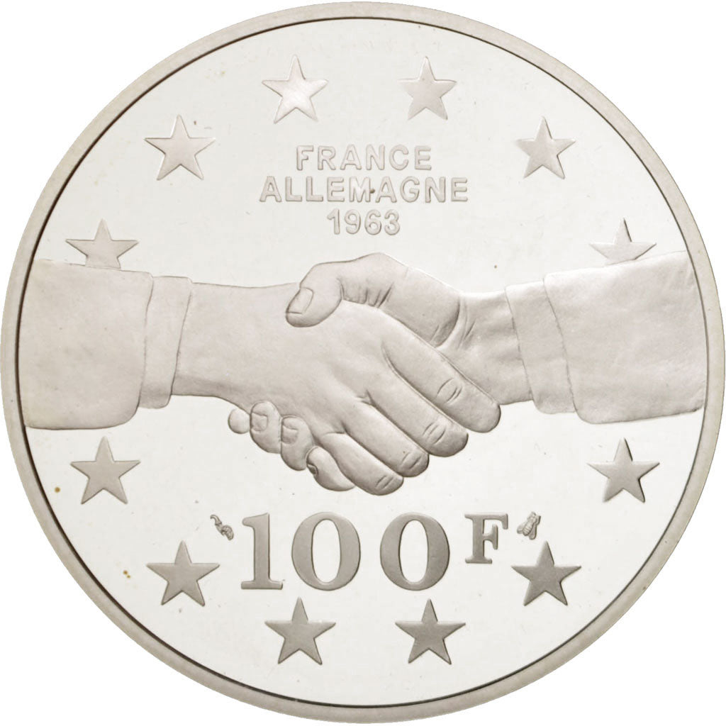 FRANCE, 100 Francs, 1994, KM #1046, MS(65-70), Silver, 22.20