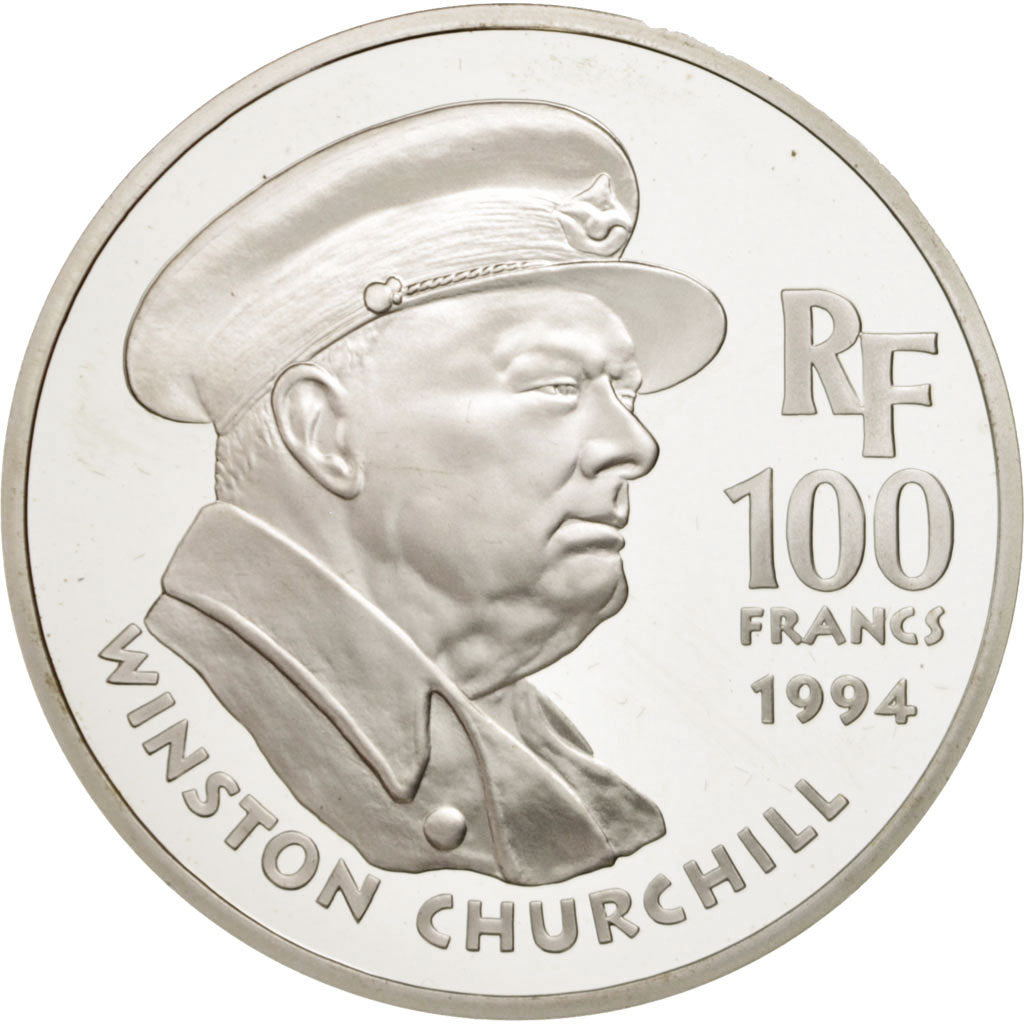 FRANCE, 100 Francs, 1994, KM #1037, MS(65-70), Silver, 22.20