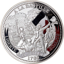 France, Medal, Révolution, à la Bastille, 5 onces, MS(65-70), Silver