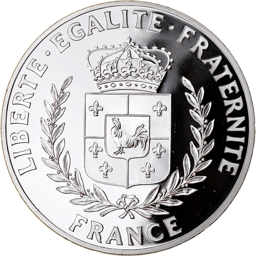 France, Medal, Révolution, à la Bastille, 5 onces, MS(65-70), Silver