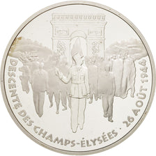 Münze, Frankreich, Libération de Paris, 100 Francs, 1994, STGL, Silber