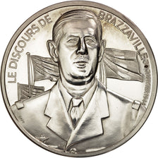 France, Medal, French Fifth Republic, History, MS(63), Silver