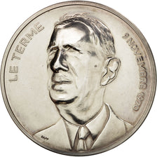 France, Medal, French Fifth Republic, History, MS(63), Silver