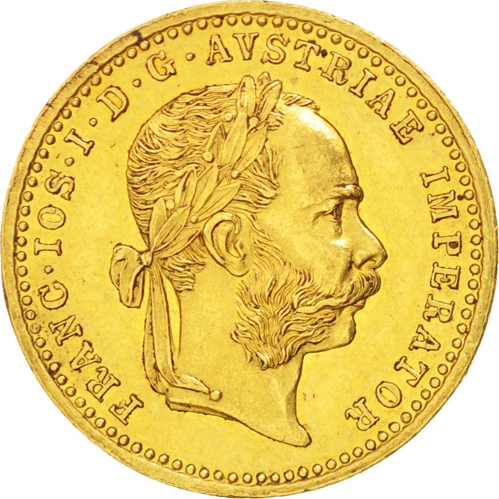 AUSTRIA, Ducat, 1891, KM #2267, MS(63), Gold, 3.50