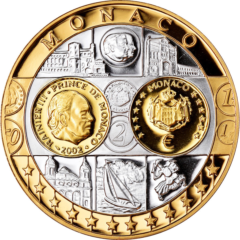 Monaco, Medal, L'Europe, Monaco, MS(64), Silver