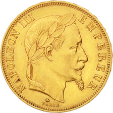 Second Empire, 50 Francs or Napoléon III tête laurée, 1862 A, Paris, Gadoury 111