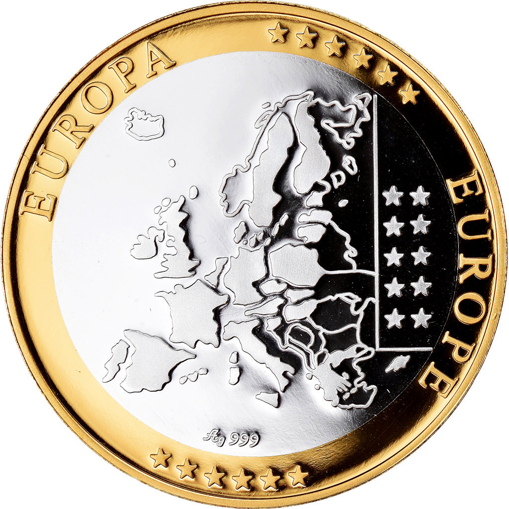 Vatican, Medal, L'Europe, Vatican, MS(65-70), Silver