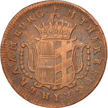AUSTRIAN STATES, Kreuzer, 1772, KM #8, VF(30-35), Copper, 8.00