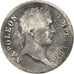 FRANCE, Napoléon I, Franc, 1808, Lyon, KM #682.4, F(12-15), Silver, Gadoury #446