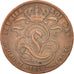 BELGIUM, 5 Centimes, 1849, KM #5.1, VF(30-35), Copper, 28.3, 9.52
