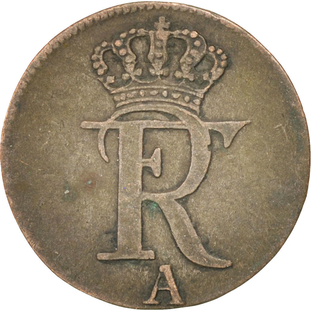 GERMAN STATES, 1/48 Thaler, 1/2 Groschen, 1777, Berlin, KM #327, EF(40-45),...