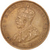 Moneda, Jersey, George V, 1/12 Shilling, 1913, MBC+, Bronce, KM:12