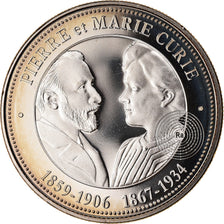 France, Medal, Pierre et Marie Curie, Collection Panthéon, MS(65-70)