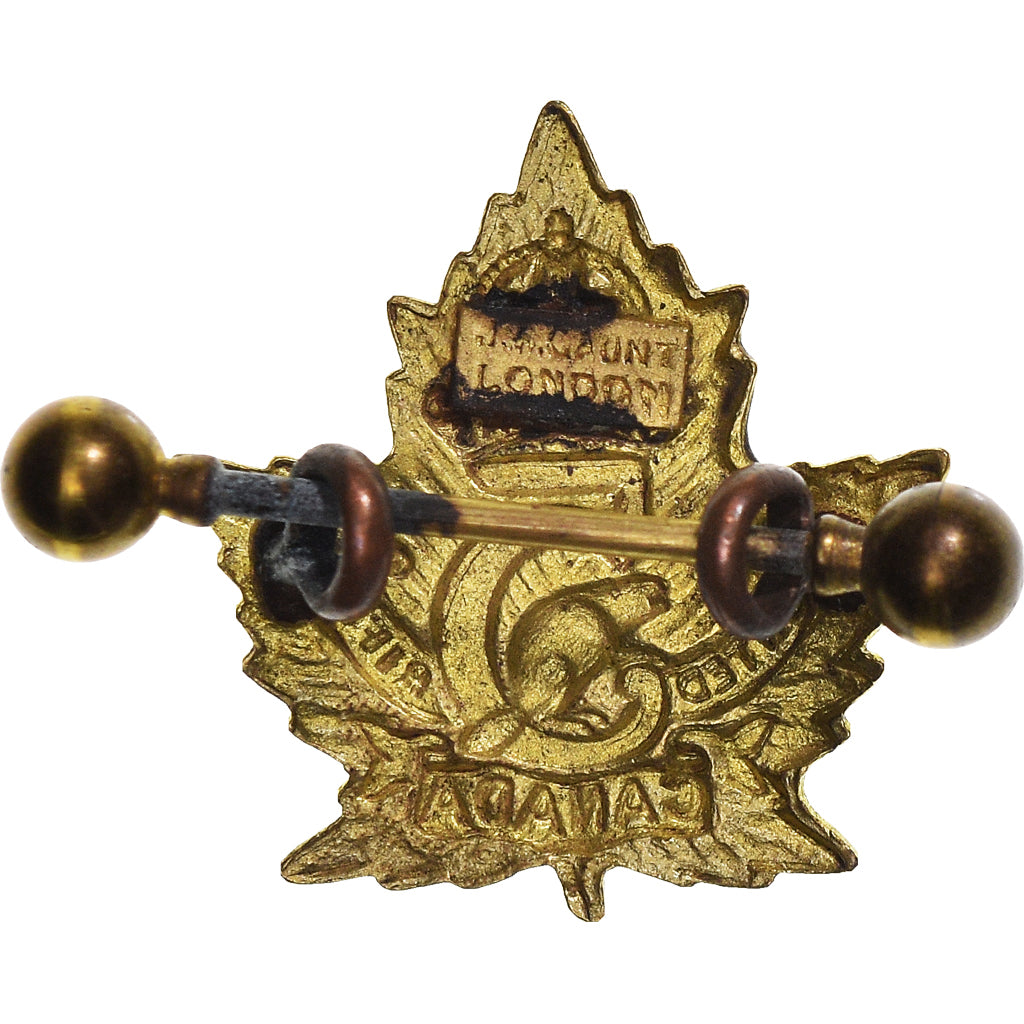 Canada, Canadian 5th Mounted Rifles, Cap Badge, 1914-1918, Excellent Quality