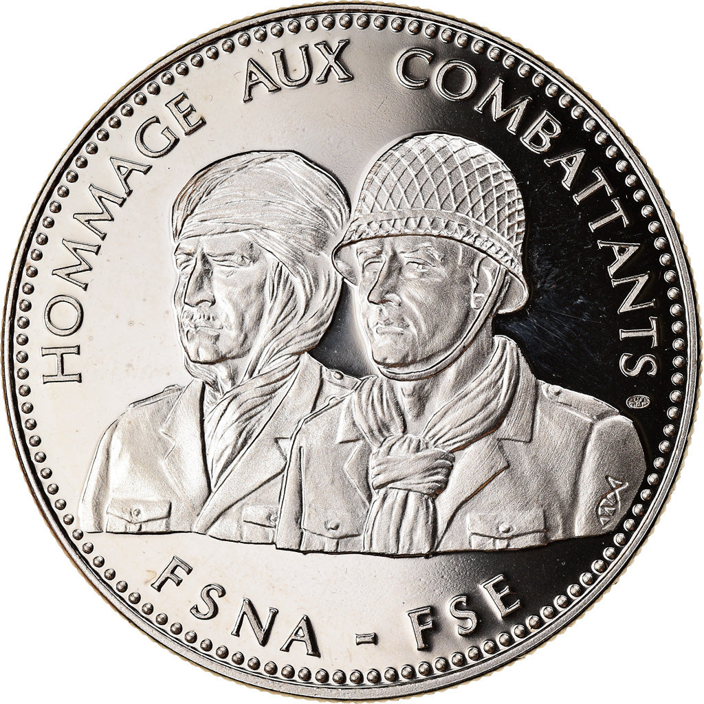 France, Medal, Guerre d'Algérie, Hommage aux Combattants, MS(65-70)